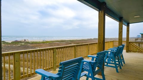Listen to the ocean and enjoy unobstructed beach views