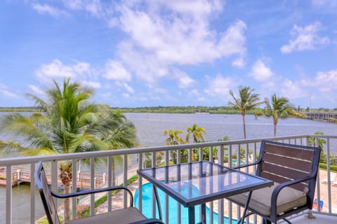View from the private balcony.