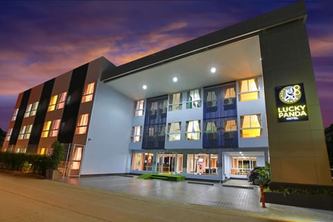 Front of property - evening/night