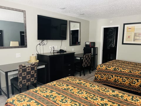 Desk, WiFi (free), bed sheets
