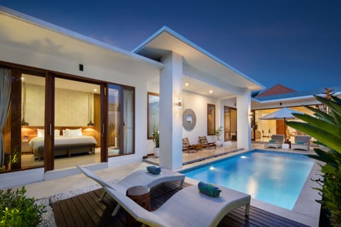 Family Villa, 2 Bedrooms, Non Smoking, Private Pool | 2 bedrooms, Egyptian cotton sheets, premium bedding, down comforters