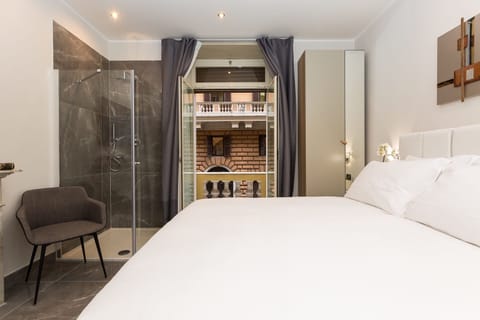 Deluxe Double Room, 1 Queen Bed, Balcony | In-room safe, individually decorated, individually furnished, desk