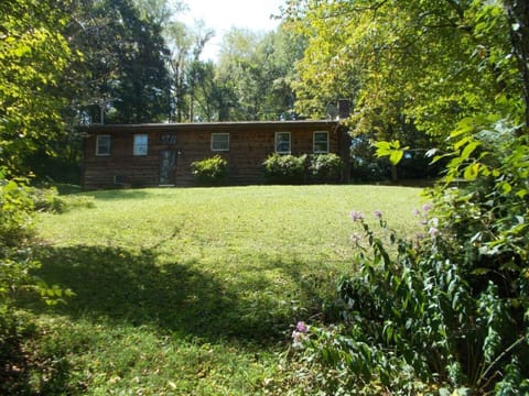 Front of House from a Distance-Great Neighbors.  Trees below Front of House.