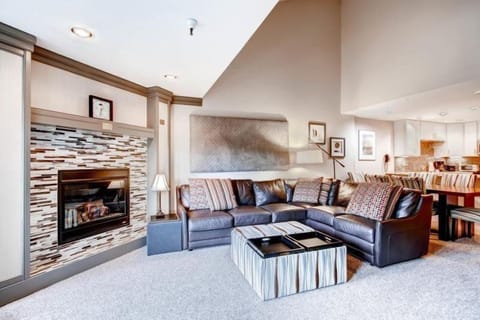 Condo (Breck_Village_4) | Living room | Flat-screen TV