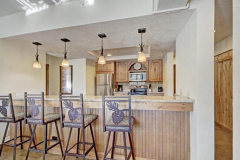 Condo (Breck_Village_3) | Private kitchen | Fridge