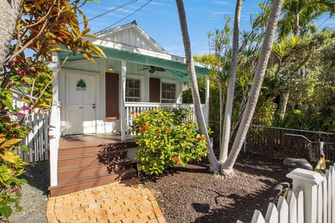 Quaint front porch