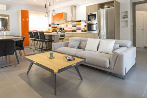 Luxury Villa, 4 Bedrooms, Private Pool, Mountain View | Living area | Flat-screen TV