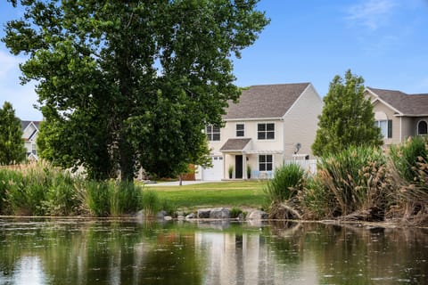 Stunning park and water views await in this quiet, beautiful home