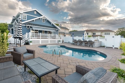 Backyard view