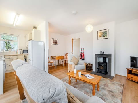 Open plan living space | Cambrian Mountain View, Llanafan-fawr, near Builth Wells 