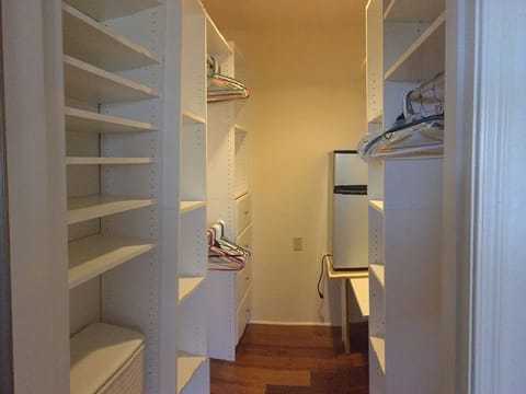 Plenty of closet space