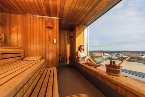 Sauna, steam room, hot stone massages, Thai massages, sports massages