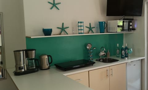 Classic Studio | Private kitchen | Fridge, microwave, coffee/tea maker, electric kettle