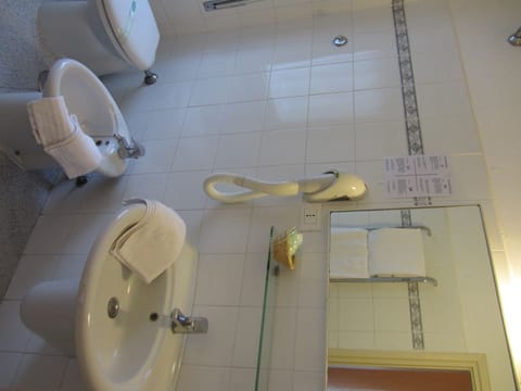 Classic Double Room | Bathroom | Shower, free toiletries, hair dryer, bidet
