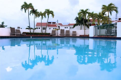 Las Brisas private pool
Villa Placida on background