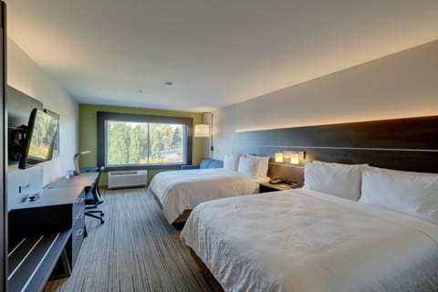 Suite, 2 Queen Beds | Premium bedding, desk, laptop workspace, blackout drapes