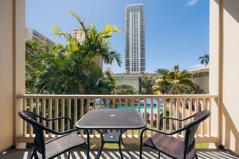 Deluxe Room, Balcony, Pool View (1 King or 2 Doubles) | Balcony view