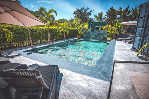 Enjoy our Bali inspired pool and lounge area!