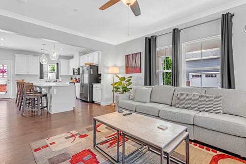 Open floor plans invite connection and quality time.