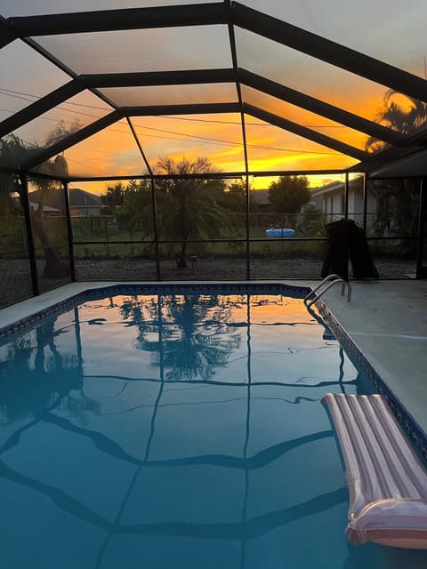 Beautiful Tranquil evening swim
