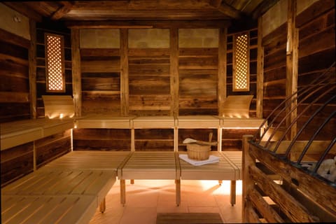 Hot tub, body treatments, aromatherapy, body wraps, body scrubs, facials