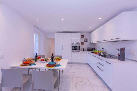 Kitchen and dining area