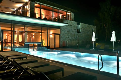 Indoor pool, outdoor pool, open 7:30 AM to 8:00 PM, sun loungers