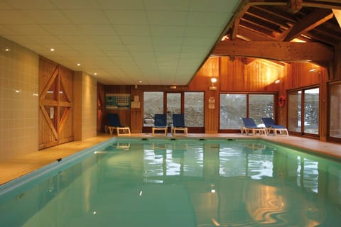 Fancy a swim? Take a dip in the indoor pool.