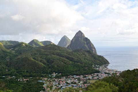 View of Town Where Appartment is Located