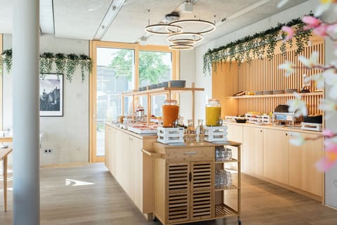 Daily buffet breakfast (EUR 11.99 per person)