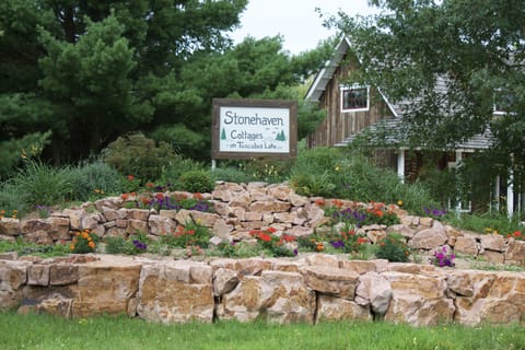 Enjoy private cottages nestled on 40 pristine acres on Tuscobia Lake.