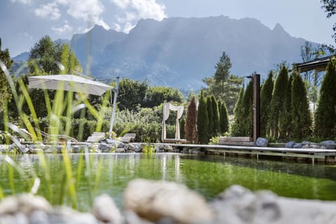 Seasonal outdoor pool