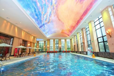 Indoor pool, outdoor pool