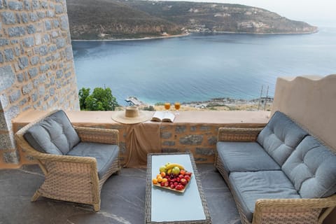 King Suite with Panoramic Sea View | Terrace/patio