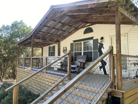 Situated on a nice, quiet family-oriented one way road on the edge of town.   