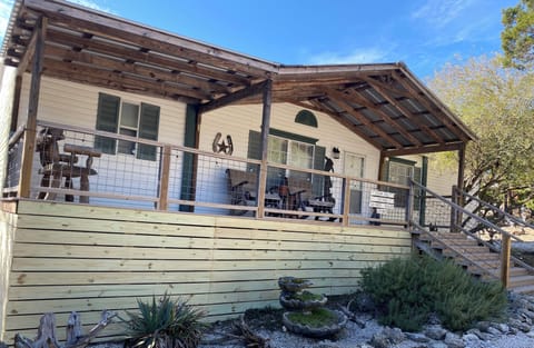 Our home is a short 5 minute drive from downtown Wimberley.