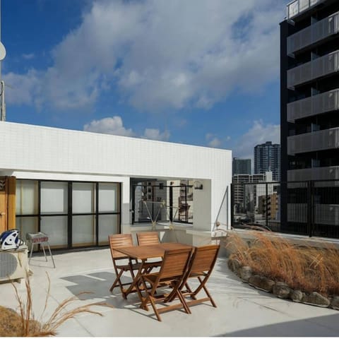 Superior Suite, Smoking, City View | Terrace/patio