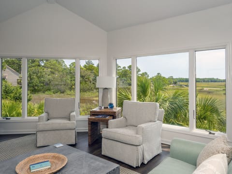 Stunning views of Seabrook Islands natural beauty and the marsh