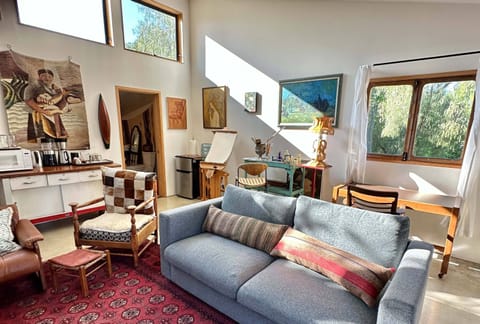 Design Cabin, Garden View | Living area | Flat-screen TV