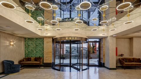 Interior entrance