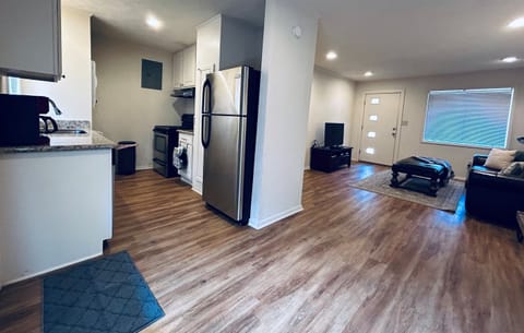 Open concept living.