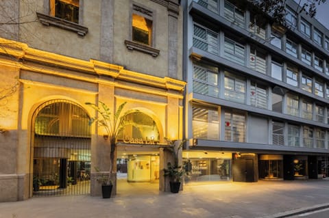 Front of property - evening/night
