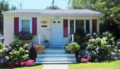 Front of cottage