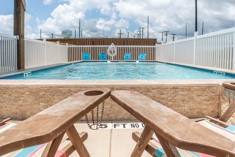 After the beach or instead of the beach....private pool.