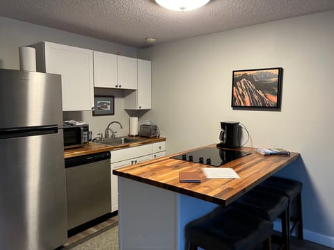 Kitchen and bar