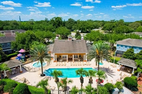 community heated pool and spa