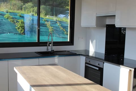 cuisine équipée avec machine à laver Horizon