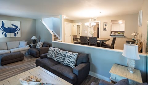 Classic House, 3 Bedrooms, Patio | Living area | Flat-screen TV