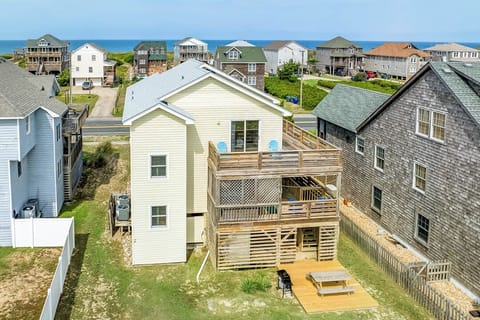 Back Aerial of Changing Tides