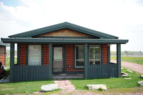 Front of cabin 